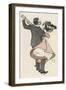 Two Dancers at the Munchen Carnival Abandon Themselves Uninhibitedly to the Delight of the Waltz-Ferdinand Von Reznicek-Framed Photographic Print