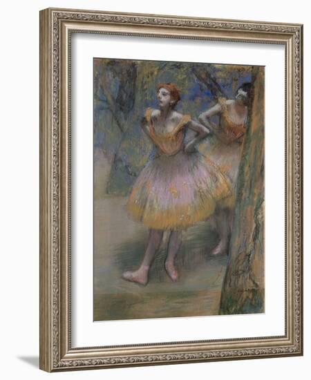 Two Dancers, c.1893-–98-Edgar Degas-Framed Giclee Print