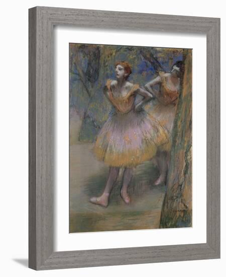 Two Dancers, c.1893-–98-Edgar Degas-Framed Giclee Print