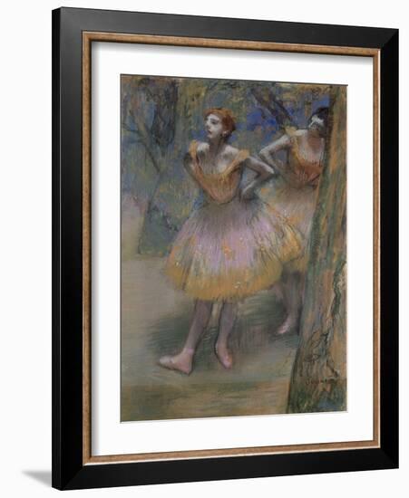 Two Dancers, c.1893-–98-Edgar Degas-Framed Giclee Print