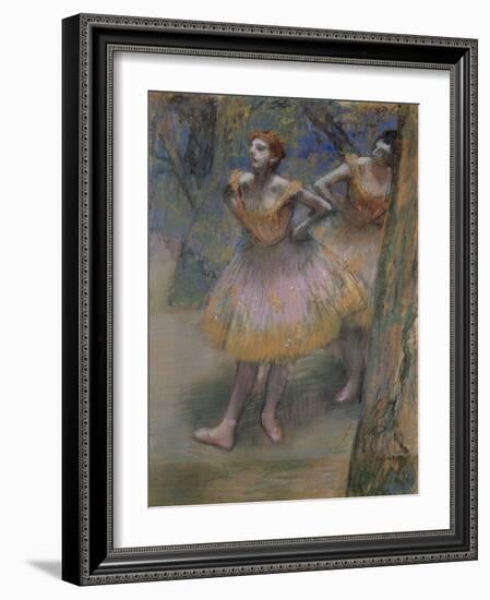 Two Dancers, c.1893-–98-Edgar Degas-Framed Giclee Print