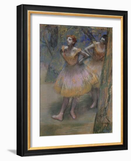 Two Dancers, c.1893-–98-Edgar Degas-Framed Giclee Print