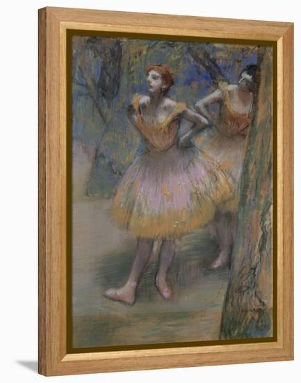 Two Dancers, c.1893-–98-Edgar Degas-Framed Premier Image Canvas