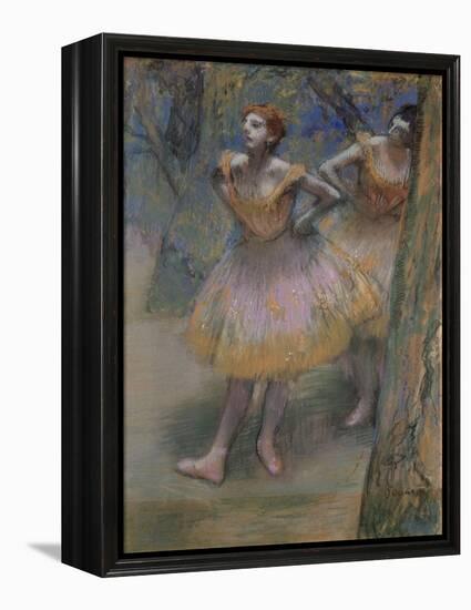 Two Dancers, c.1893-–98-Edgar Degas-Framed Premier Image Canvas