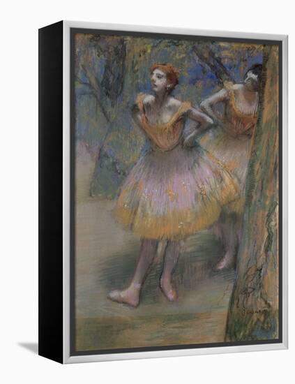 Two Dancers, c.1893-–98-Edgar Degas-Framed Premier Image Canvas