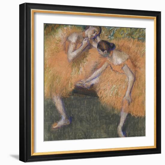 Two Dancers, C. 1898-Edgar Degas-Framed Giclee Print