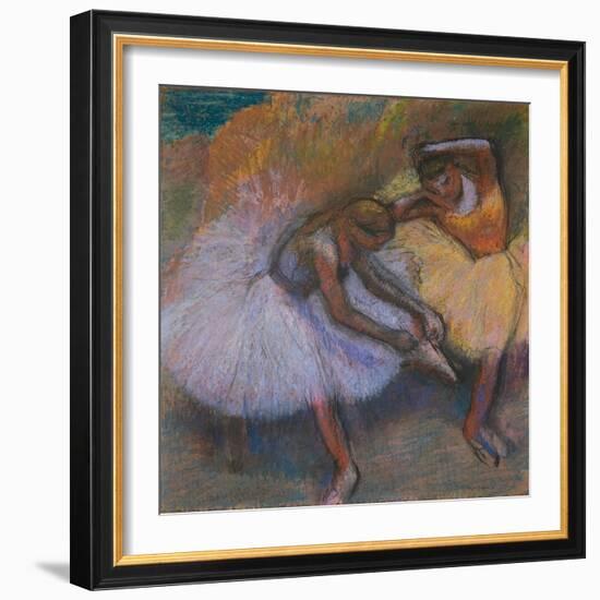 Two Dancers, C.1898-Edgar Degas-Framed Giclee Print
