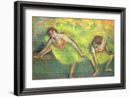 Two Dancers Relaxing-Edgar Degas-Framed Giclee Print