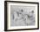 'Two Dancers Resting', c20th century-Edgar Degas-Framed Giclee Print