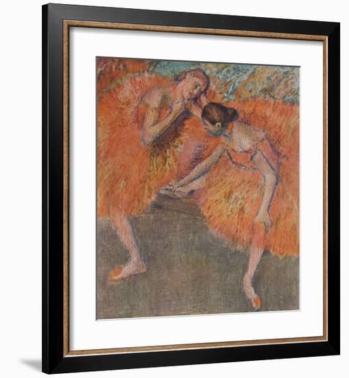 Two Dancers-Edgar Degas-Framed Collectable Print