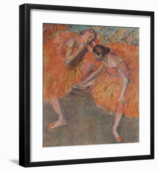 Two Dancers-Edgar Degas-Framed Collectable Print