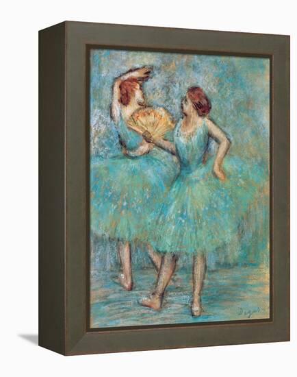 Two Dancers-Edgar Degas-Framed Premier Image Canvas
