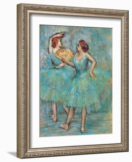 Two Dancers-Edgar Degas-Framed Giclee Print