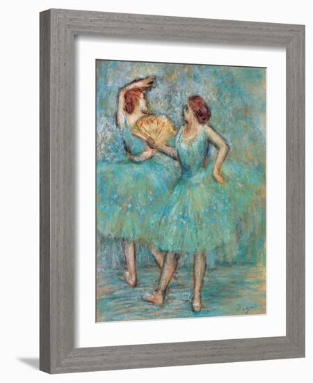 Two Dancers-Edgar Degas-Framed Giclee Print