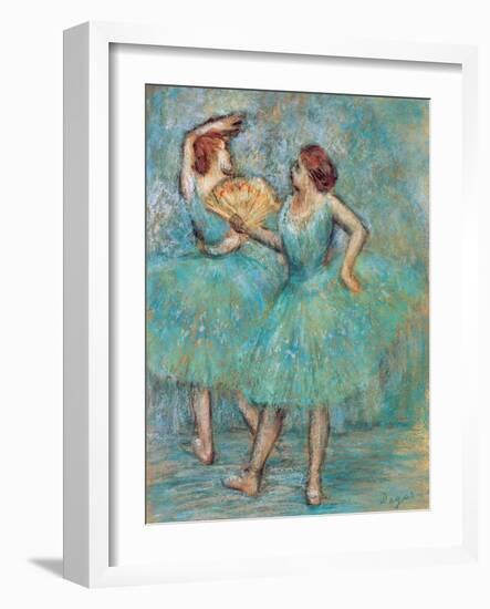 Two Dancers-Edgar Degas-Framed Giclee Print