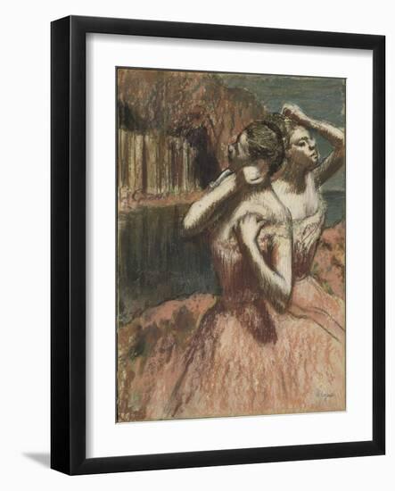 Two Dancers-Edgar Degas-Framed Giclee Print