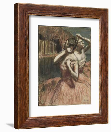 Two Dancers-Edgar Degas-Framed Giclee Print