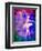 Two Dancing Ballerinas Watercolor 1-Irina March-Framed Premium Giclee Print