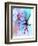 Two Dancing Ballerinas Watercolor 2-Irina March-Framed Art Print