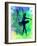 Two Dancing Ballerinas Watercolor 3-Irina March-Framed Art Print