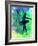 Two Dancing Ballerinas Watercolor 3-Irina March-Framed Art Print