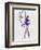 Two Dancing Ballerinas Watercolor 4-Irina March-Framed Premium Giclee Print