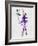 Two Dancing Ballerinas Watercolor 4-Irina March-Framed Art Print