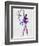 Two Dancing Ballerinas Watercolor 4-Irina March-Framed Art Print