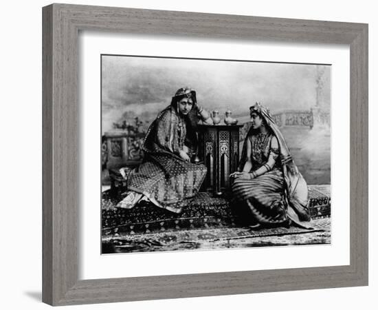 Two Daughters of Maharaja Duleep Singh-James Lafayette-Framed Giclee Print