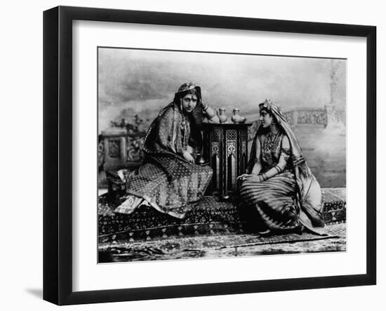 Two Daughters of Maharaja Duleep Singh-James Lafayette-Framed Giclee Print