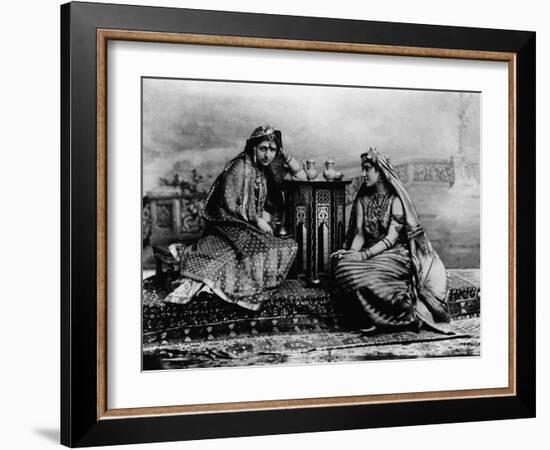 Two Daughters of Maharaja Duleep Singh-James Lafayette-Framed Giclee Print