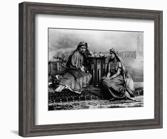 Two Daughters of Maharaja Duleep Singh-James Lafayette-Framed Giclee Print