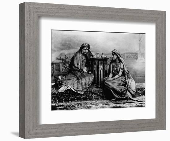 Two Daughters of Maharaja Duleep Singh-James Lafayette-Framed Giclee Print