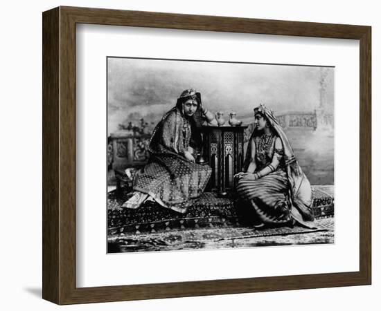 Two Daughters of Maharaja Duleep Singh-James Lafayette-Framed Giclee Print