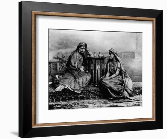 Two Daughters of Maharaja Duleep Singh-James Lafayette-Framed Giclee Print