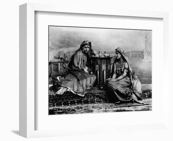 Two Daughters of Maharaja Duleep Singh-James Lafayette-Framed Giclee Print