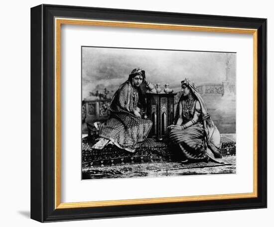 Two Daughters of Maharaja Duleep Singh-James Lafayette-Framed Giclee Print