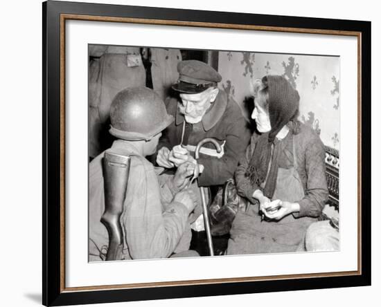 Two Days after the Liberation of the City-null-Framed Photographic Print