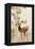 Two Deer, Pine and Moon-Koson Ohara-Framed Premier Image Canvas