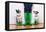 Two Dogs and Owner-Javier Brosch-Framed Premier Image Canvas