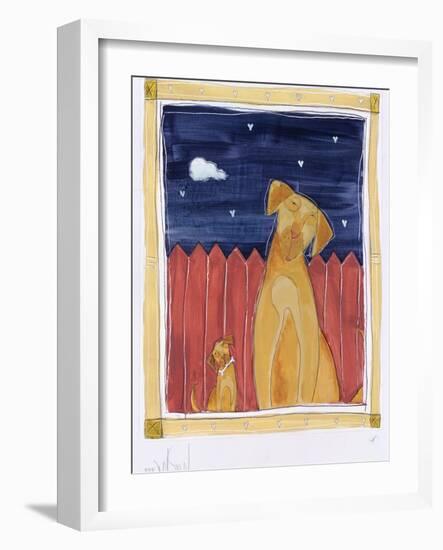 Two Dogs-Heather Ramsey-Framed Premium Giclee Print