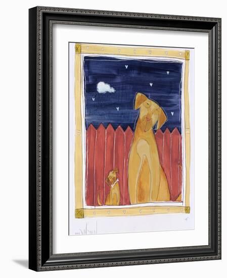 Two Dogs-Heather Ramsey-Framed Premium Giclee Print