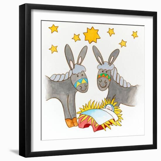 Two Donkeys-Tony Todd-Framed Giclee Print