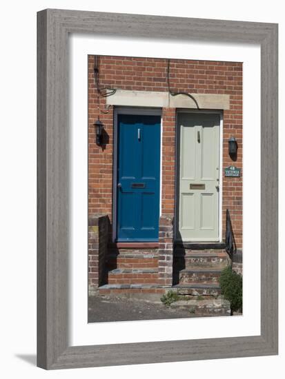 Two Doors,Side-By-Side-Natalie Tepper-Framed Photo