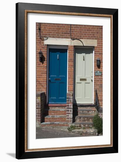 Two Doors,Side-By-Side-Natalie Tepper-Framed Photo