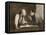 Two Drinkers, circa 1857-69-Honore Daumier-Framed Premier Image Canvas