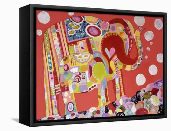 Two Elephants-Wyanne-Framed Premier Image Canvas