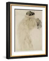 Two Embracing Figures-Auguste Rodin-Framed Giclee Print