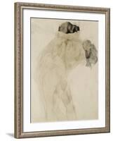 Two Embracing Figures-Auguste Rodin-Framed Giclee Print