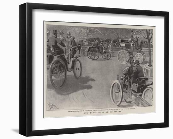 Two Exhibitions of Carriages-Alexander Stuart Boyd-Framed Giclee Print